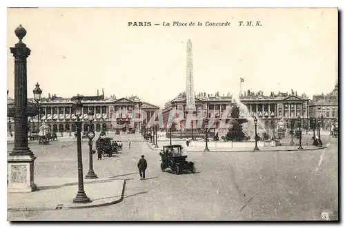 Cartes postales Paris La Place de la Concorde