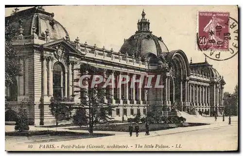 Cartes postales Paris Petit Palais Girault architecte