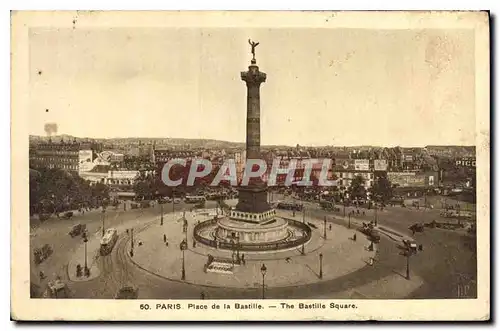 Cartes postales Paris Place de la Bastille