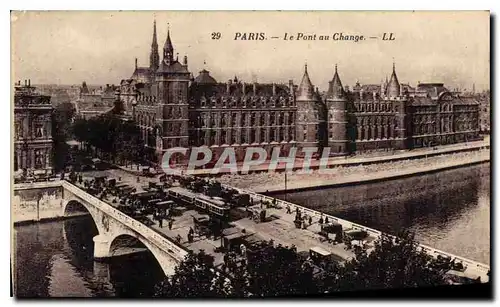 Ansichtskarte AK Paris Le Pont au Change