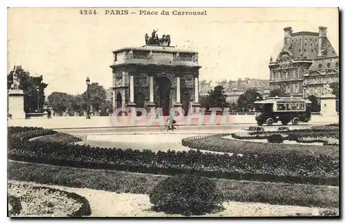 Cartes postales Paris place du Carrousel