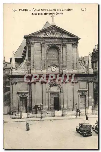 Ansichtskarte AK Paris Eglise Notre Dame des Victores