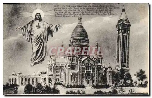 Cartes postales Paris La Basilique