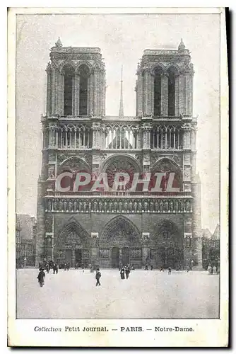 Ansichtskarte AK Petit Journal Paris Notre Dame