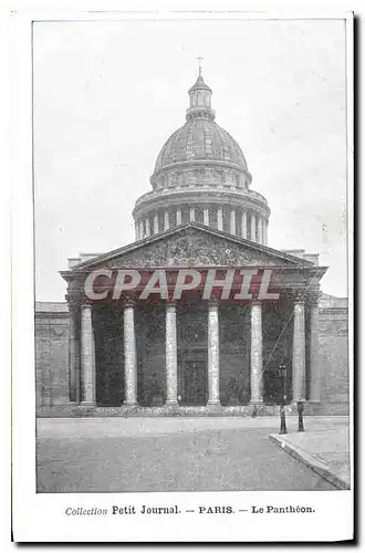 Ansichtskarte AK Paris Petit Journal Paris Le Pantheon