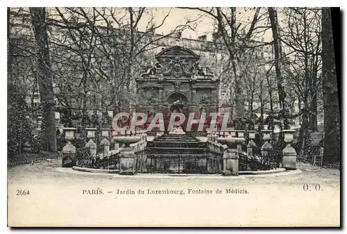 Ansichtskarte AK Paris Jardin du Luxembourg Fontaine de Medicis