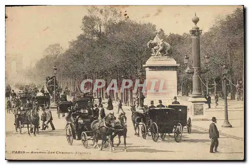 Cartes postales Paris Avenue des Champs Elysees