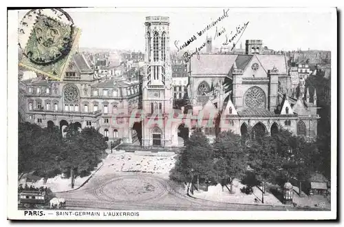 Cartes postales Paris Saint Germain l'Auxerrois