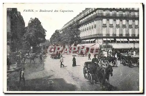 Cartes postales Paris Boulevard des Capucines