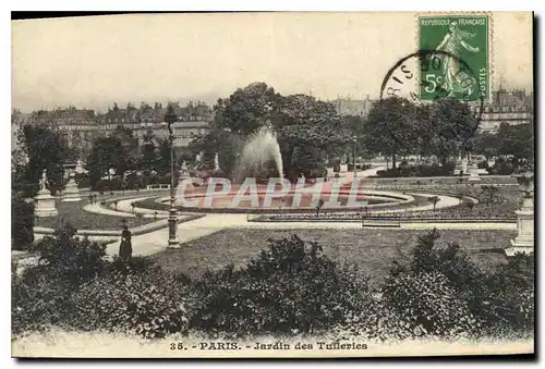 Ansichtskarte AK Paris Jardin des Tulleries