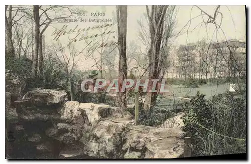 Cartes postales Paris Square des Batignolles