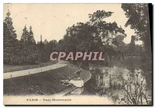 Cartes postales Paris Parc Montsouris