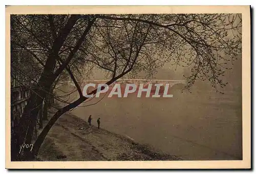 Cartes postales Paris en Flanant La Seine Peche Pecheur