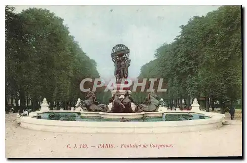 Ansichtskarte AK Paris Fontaine de Carpeaux