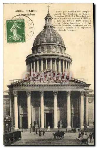 Cartes postales Paris Le Pantheon