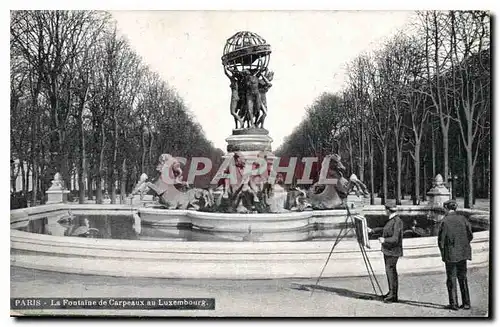 Ansichtskarte AK Paris La Fontaine de Carpeaux au Luxembourg