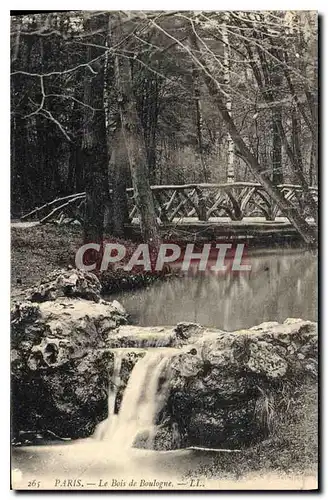 Cartes postales Paris Le Bois de Boulogne