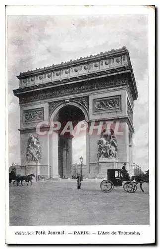 Cartes postales Paris L'Arc de Triomphe