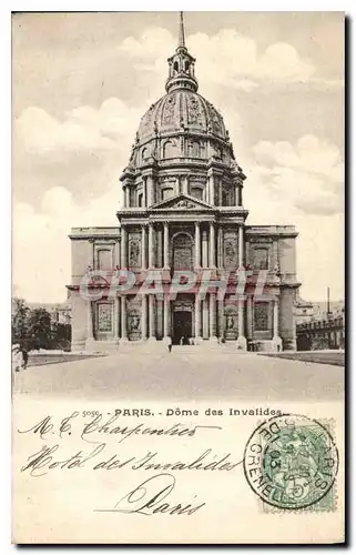 Cartes postales Paris Dome des Invalides