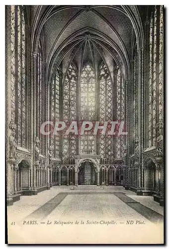 Ansichtskarte AK Paris La Reliquaire de la Sainte Chapelle