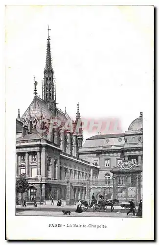 Cartes postales Paris La Sainte Chapelle