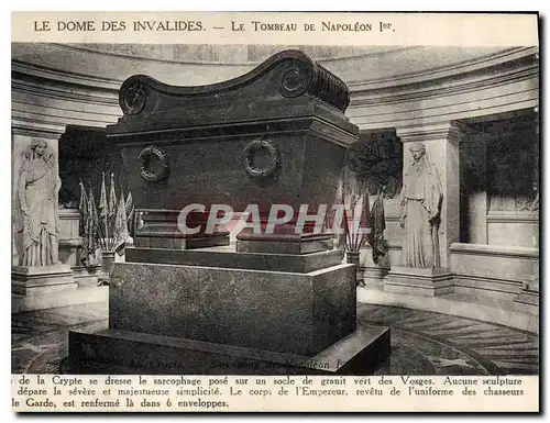 Ansichtskarte AK Le Dome des Invalides Le Tombeau de Napoleon