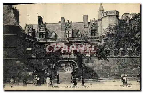 Cartes postales Paris Le Musee de Cluny