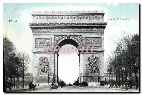 Cartes postales Paris Arc de Triomphe