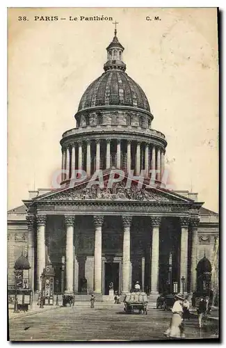 Cartes postales Paris Le Pantheon