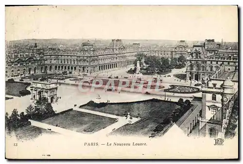 Ansichtskarte AK Paris Le Nouveau Louvre