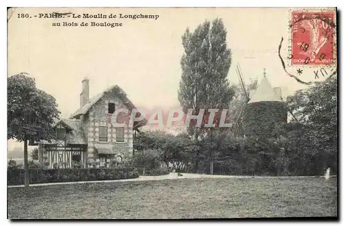 Cartes postales Paris Le Moulin de Longchamp au Bois de Boulogne