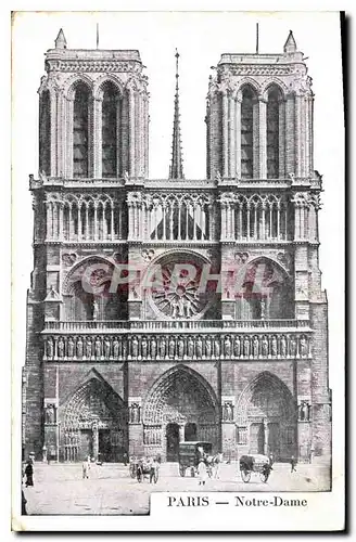 Cartes postales Paris Notre Dame