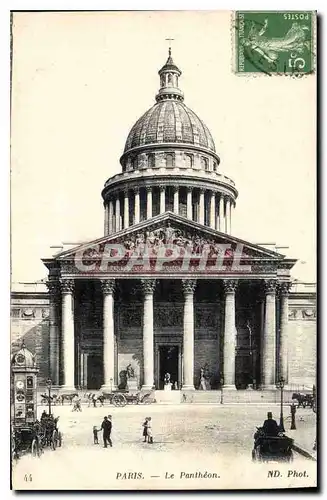 Cartes postales Paris Le Pantheon