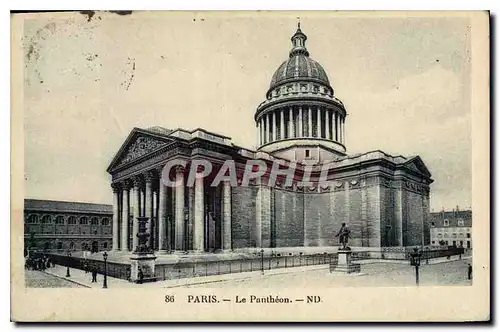 Cartes postales Paris Le Pantheon