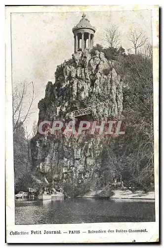 Ansichtskarte AK Paris Belvedere des Buttes Chaumont