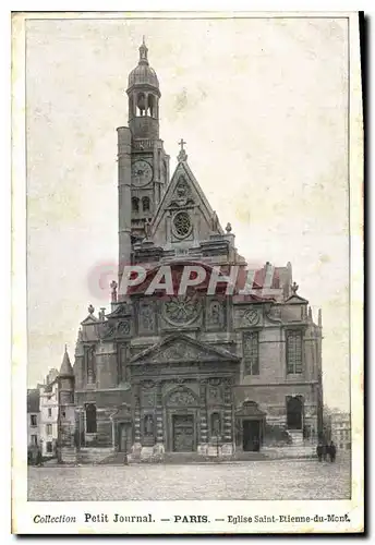 Cartes postales Paris Eglise Saint Etienne du Mont