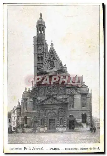 Cartes postales Paris Eglise Saint Etienne du Mont