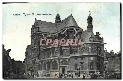 Cartes postales Paris Eglise Saint Eustache