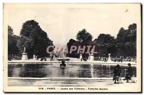 Ansichtskarte AK Paris Jardin des Tulleries