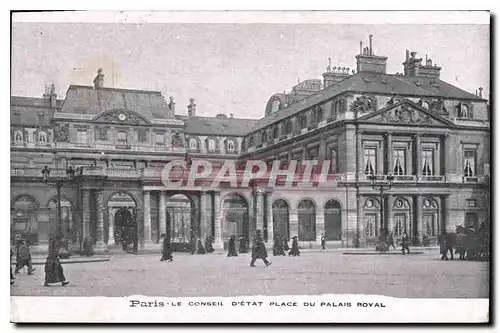 Ansichtskarte AK Paris Le Conseil d'Etat Place du Palais Royal