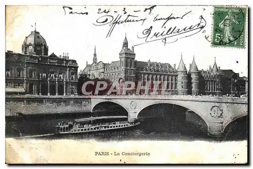 Cartes postales Paris La Conciergerie