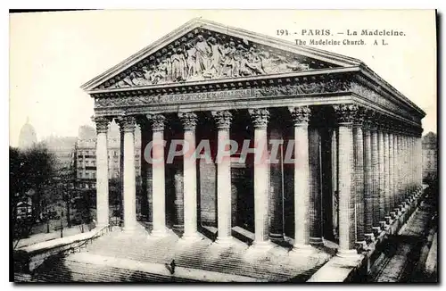 Cartes postales Paris La Madeleine