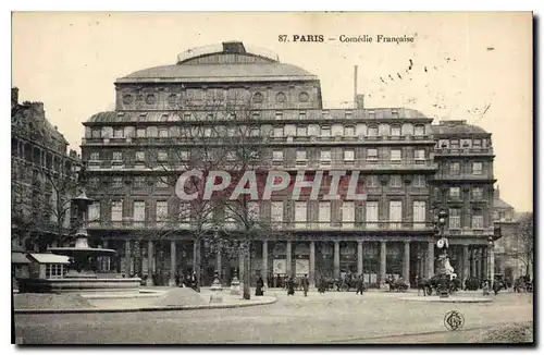 Cartes postales Paris Comedie Francaise