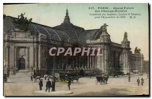 Cartes postales Paris Grand Palais des Champs Elysees