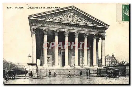 Cartes postales Paris L'Eglise de la Madeleine