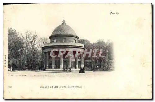 Ansichtskarte AK Paris Rotonde du Parc Monceau