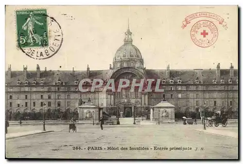 Ansichtskarte AK Paris Hotel des Invalides Entree principale