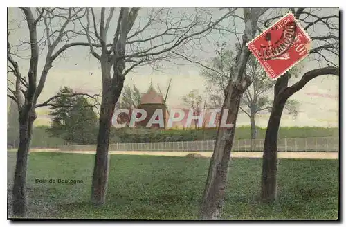 Cartes postales Bois de Boulogne Moulin