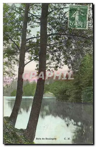 Cartes postales Bois de Boulogne