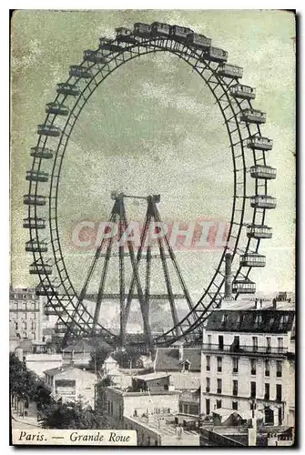 Cartes postales Paris Grand Roue